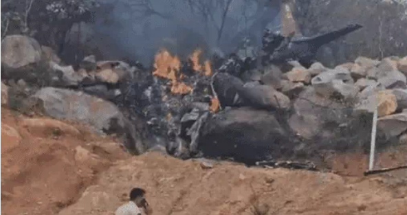 AIRCRAFT CRASHED