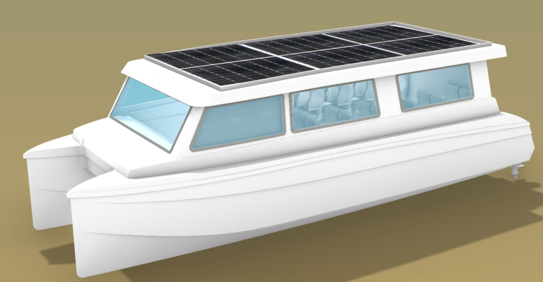 Ramotsava Solar Boat