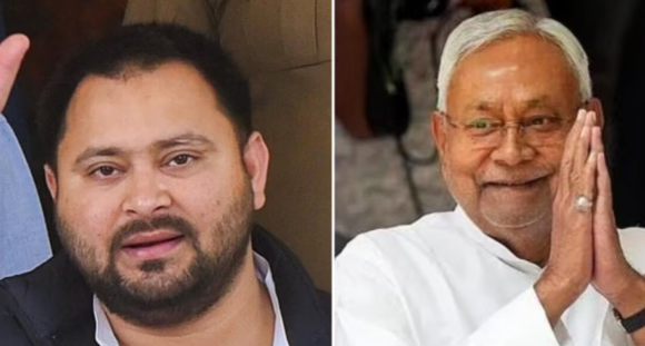 tejashwi slam double century of meeting