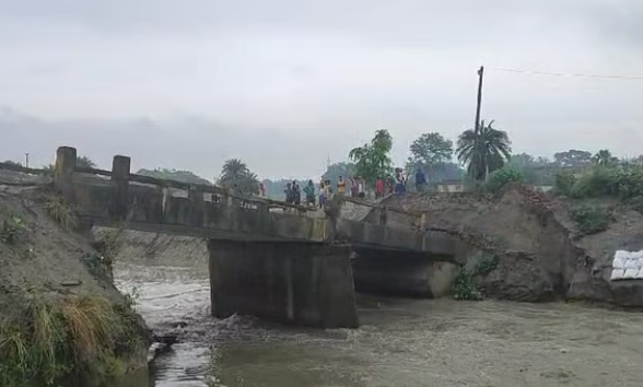 Bihar Bridge Collapsed