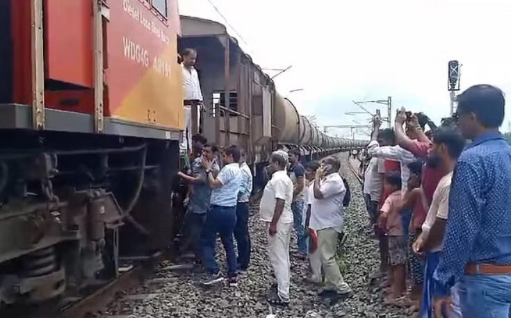 Goods Train Accident