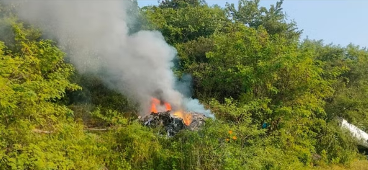 Helicopter Crash Maharashtra